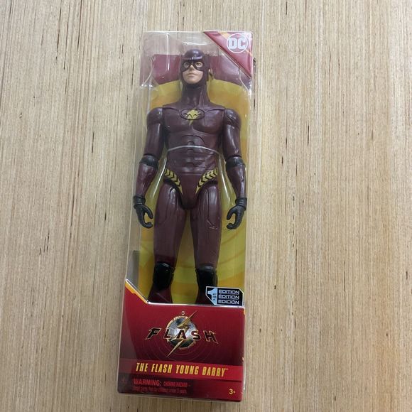 DC THE FLASH  Young Barry 1st Edition 12 Inch Action Figure New - Picture 2 of 3